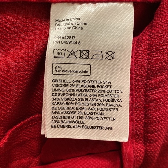 H&M Tapered Trouser, Size 2 - Picture 5 of 8